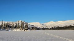 Gåsvatnet i  Lomsdal - Visten Nasjonalpark
