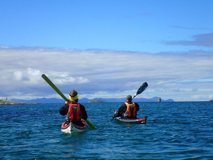 To padlere på fjorden