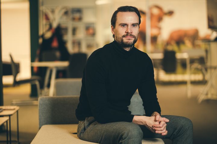 Petter Remen Hanssen er digital- og markedssjef i Landkreditt (foto: Bård Gundersen)