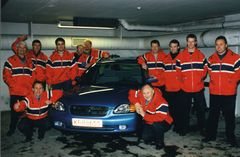 Lansering av Suzuki Baleno. Denne ble lansert i 1995, og ble raskt en Norgesfavoritt.