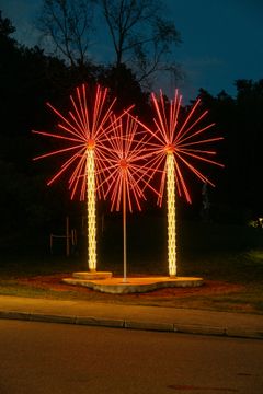 Alia Farid, Palm Orchard, 2022. Installasjonsfoto: Julie Hrnčířová (Studio Abrakadabra) / Henie Onstad Kunstsenter⁠ ⁠