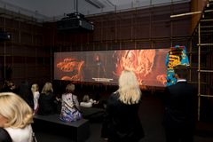 From the the exhibition Lap-See Lam with Kholod Hawash, Begin again, Begin again, Moderna Museet, 2025. Photo: Dustin Montazer / Henie Onstad Kunstsenter