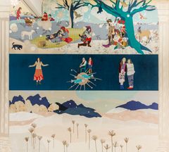 Małgorzata Mirga-Tas, Re-enchanting the World, February, 2022. Courtesy of the artist, Foksal Gallery Foundation, Warsaw, Frith Street Gallery, London and Karma International, Zurich. Photo © Jacopo Salvi