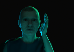 Ann Lislegaard, Malstrømmen, 2017, 3D animation and sound. Still from video work.