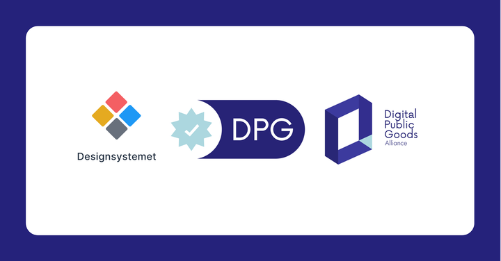 To logoer: Designsystemet og Digital Public Goods Alliance
