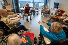 Trim med bøy og tøy på Hovseterhjemmet