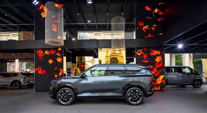 Kia EV5 utstillt på IAA 2025