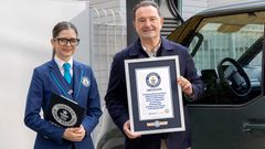 Her er beviset. En stolt Europasjef Marc Hedrich