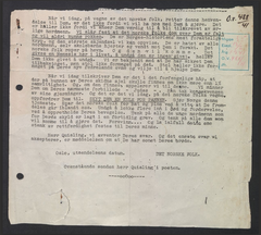 Dette brevet ble sendt i flere eksemplarer.