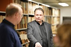 Historiker og seniorrådgiver i Nasjonalarkivet Øyvind Ødegaard.