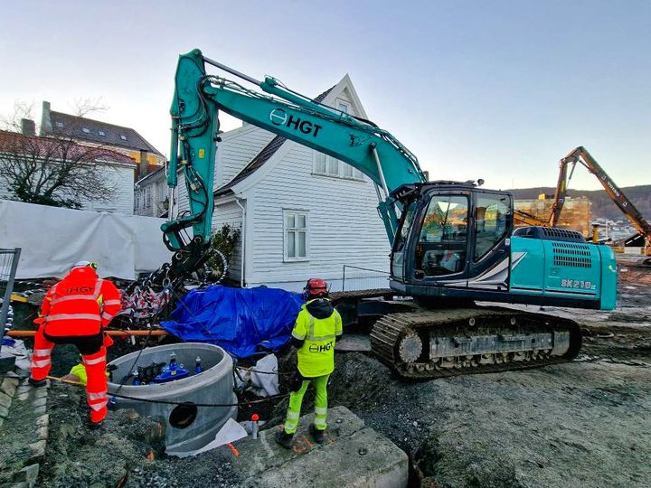 HGT oppgraderer Nøstegaten i Bergen.