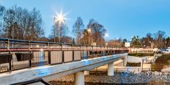 Illustrasjonsfoto: Säbybron i Åkersberga.