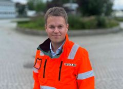 Christian Mæhre - regiondirektør i Peab Bygg Nord.