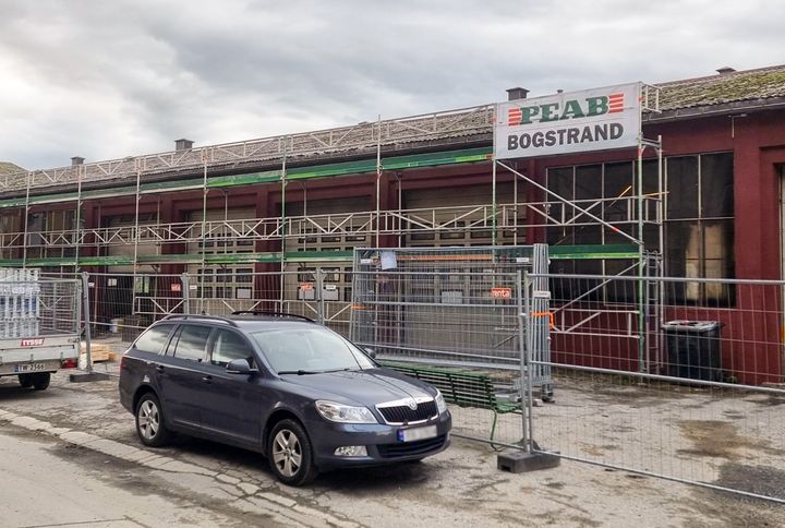 Peab Bogstrand skal bidra til å gi nytt liv til de gamle verkstedlokalene.