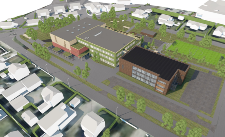Prosjektet gjennomføres som totalentreprise med samspill i tidlig fase, og arbeidene er planlagt ferdigstilt til skolestart i 2028.