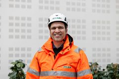 Regiondirektør Magnus Taugbøl Brekke i Peab