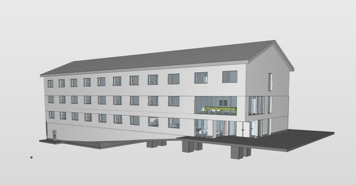 Kvarter Ramsund vil bestå av 50 rom og tilhørende fellesarealer.