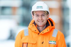 Hugo Gleditsch, prosjektleder i Peab Bygg.