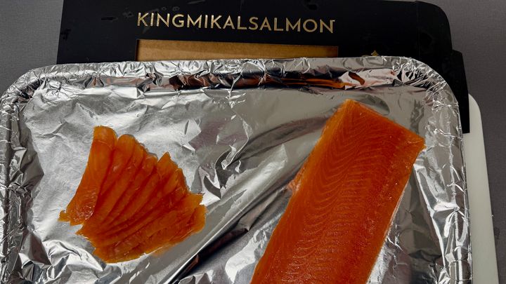 Mikals Laks vant NM gull i åpen klasse for sin lettrøkte lakseloin.