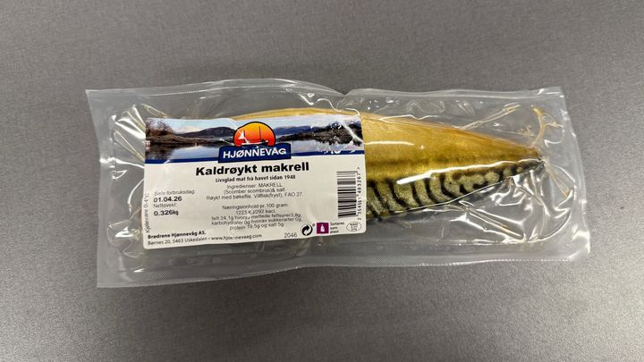 Kaldrøkt makrell fra Brødrene Hjønnevåg tok NM gull for denne kaldrøkte makrellen under NM i sjømat.