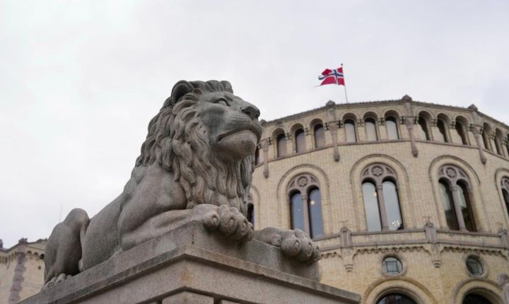 Bilde av Storinget i Oslo.