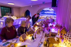 Den akademiske pepperkakebyen på Universitetsmuseet i Bergen.