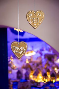 Den akademiske pepperkakebyen på Universitetsmuseet i Bergen.