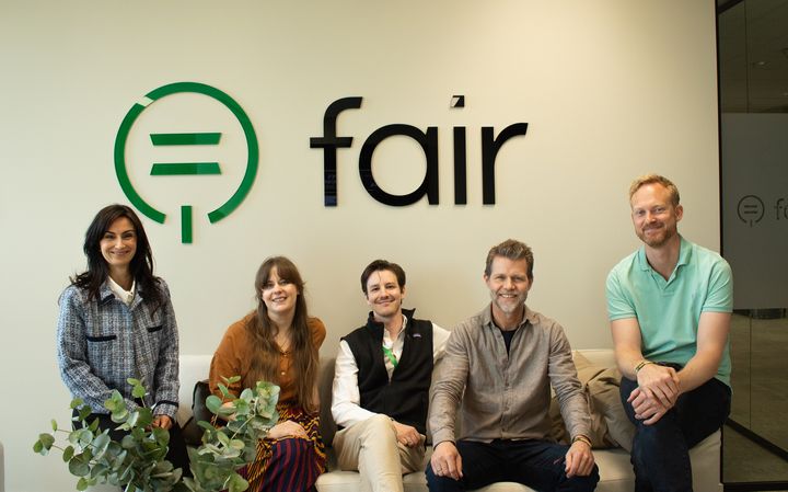 Fra venstre: Eliane Wergeland (Amnesty), Linn Hagen (Amnesty), Kenneth Danielsen (Fair), Jørgen Lindbäck-Larsen (Amnesty) og Christian Aandalen (Fair)