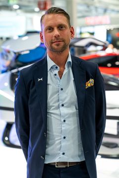 Claes Persson er Managing Director i Xpeng Motors Norway, og gleder seg over den sterke utviklingen merket har i Norge.