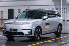 XPENG GX, som kun er i salg i Kina, er modellen som blir benyttet som Robotaxi.