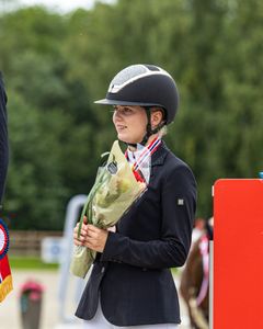 Bronse ble årets valør på NM-medaljen til fjorårets mester i juniorklassen Ingrid Sandhei Bjørklund. (Foto: Helene Gjerde Aamdal)