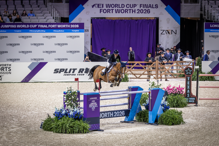 Oda Charlotte Lyngvær og Carabella vd Neyen Z leverte en sterk første runde i World Cup-finalen, før det ikke stemte like godt i andre omgang – og endte til slutt på 20. plass.