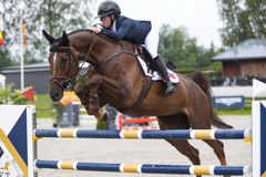 Mira Høidal viste storform på hjemmebane og red feilfritt i begge omgangene av Longines EEF Series Nations Cup.