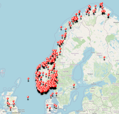 Over 600 bål og arrangementer er registrert under årets vardetenning mot vindkraft, tirsdag 8.okt 2024. Sjekk motvind.org for oppdatert kart over vardetenninger.