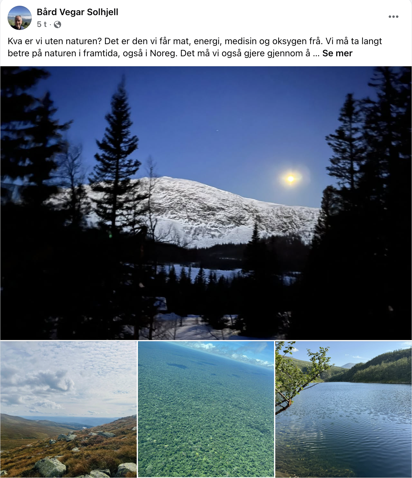 Naturkompasset peker feil vei