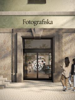 Illustrasjon - Inngangsparti Fotografiska Oslo