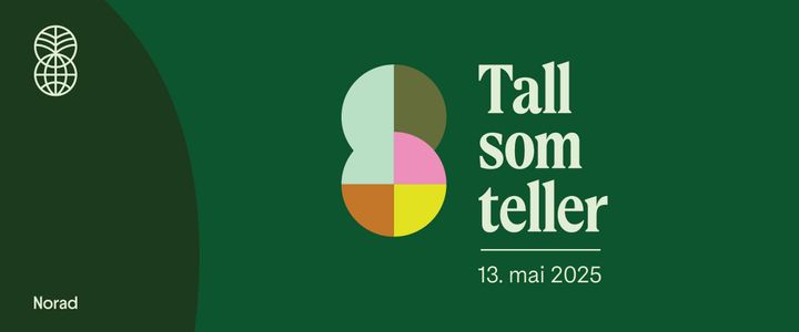 Under det årlige arrengementet "Tall som teller" presenterer Norad de nyeste tallene for norsk og internasjonal bistand.
