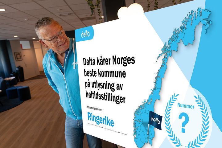 Trond Ellefsen, forbundsleder i Delta