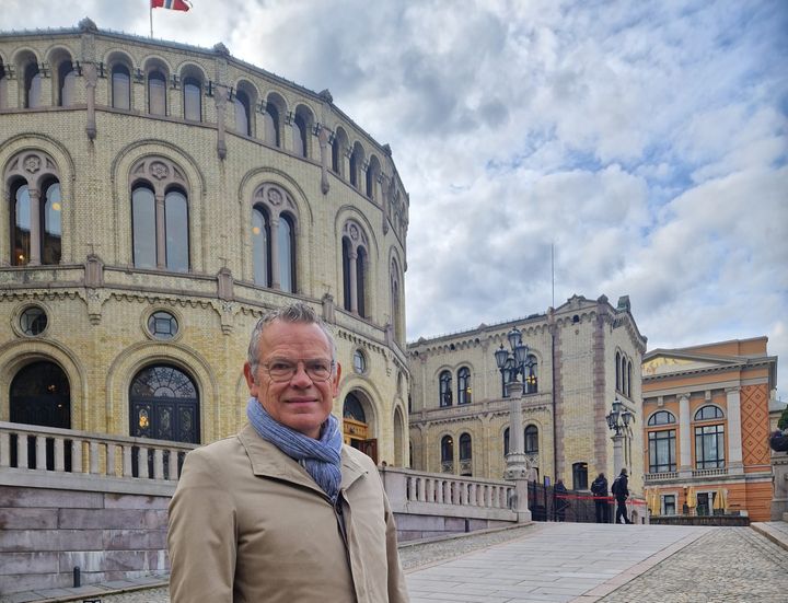 Delta-leder Trond Ellefsen ber om hastemøte om kommuneøkonomi med kommunalministeren. (Foto: Lise Boeck Jakobsen).