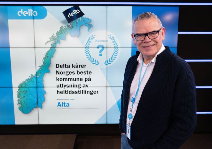 Trond Ellefsen, forbundsleder i Delta
