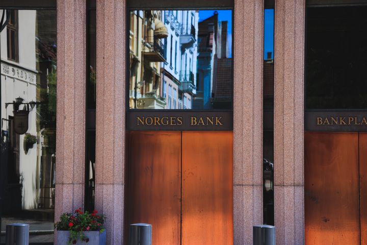 Inngangen til Norges Bank