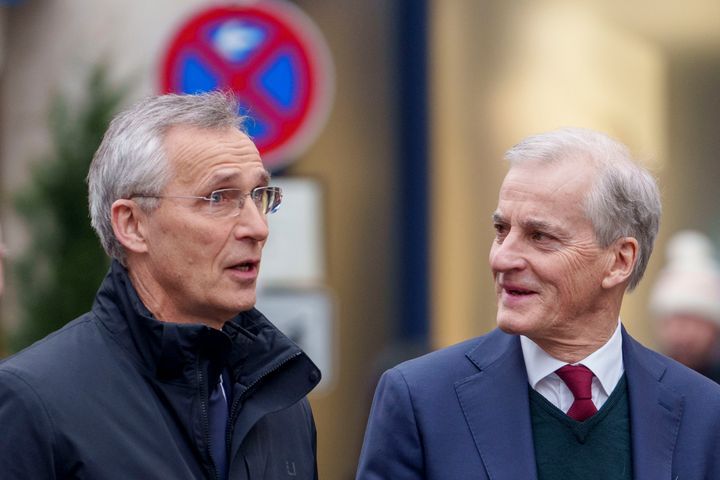 Statsminister Jonas Gahr Støre og finansminister Jens Stoltenberg