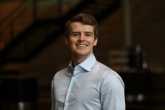 Studentleder i Tekna Tim Sørensen Bernløv jubler for at studiestøtten knyttes til G.