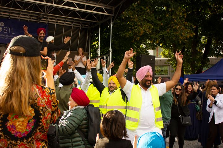 Fra Mangfoldsfest Tønsberg.