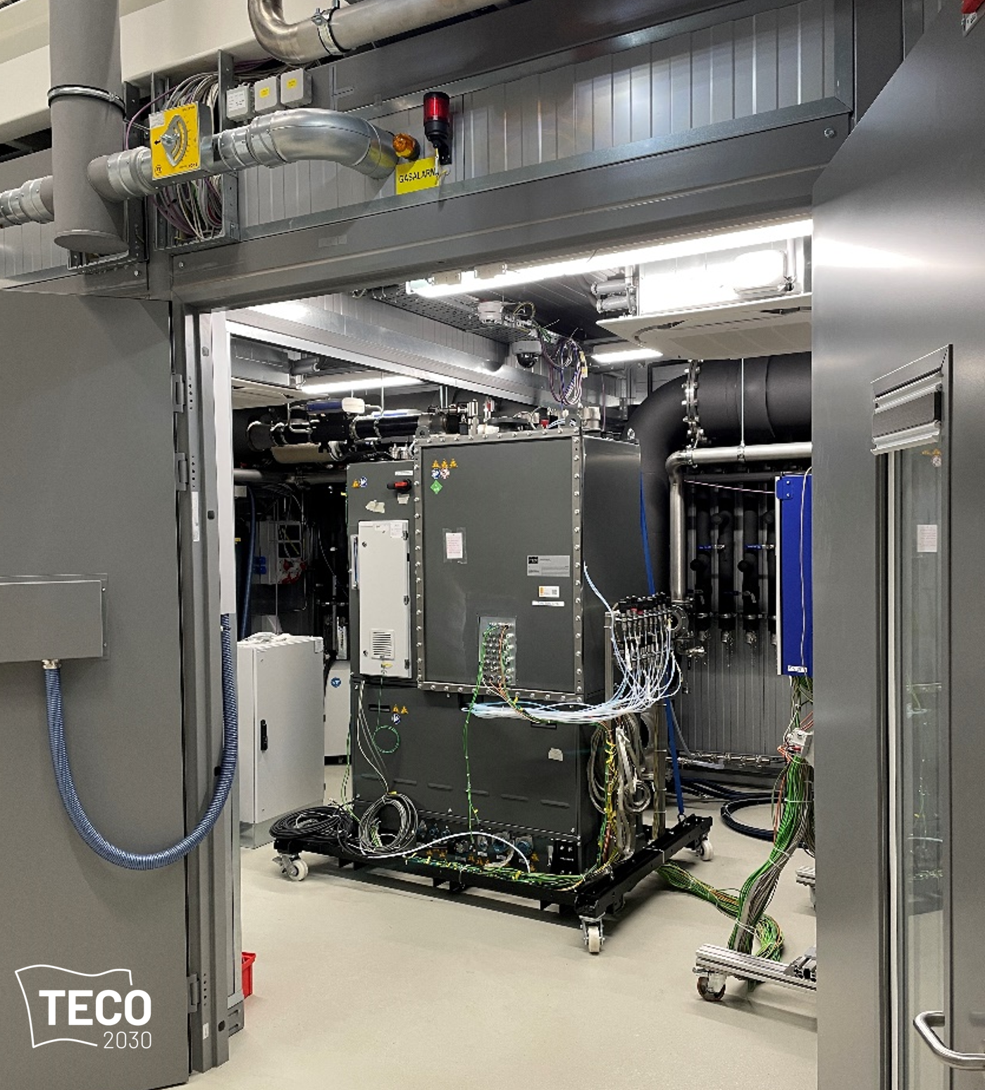 TECO 2030 Fuel Cell Module 400kW, FCM400: The unit is on the test bed at AVL’s facility in Graz, Austria.