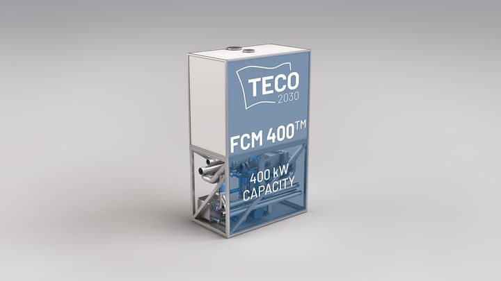 Rendering of TECO 2030’s 400kW FCM 400 fuel cell module