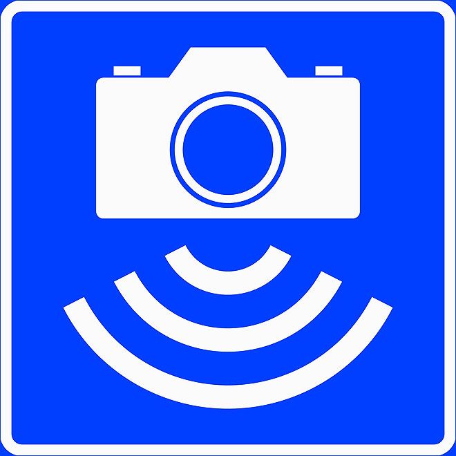 Skilt for Automatisk trafikkontroll