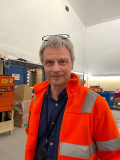 Prosjektleder Eilev Lilleland, Skanska Norge AS