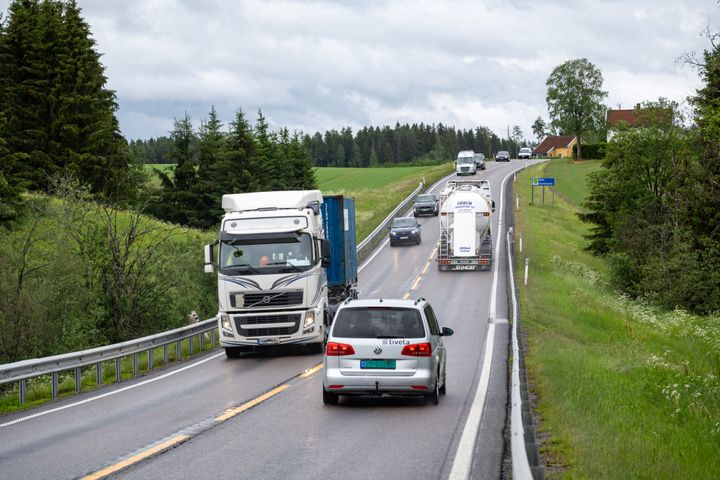 I de sju første månedene av året har 61 personer omkommet i trafikken.  (Illustrasjonsfoto: Bård Asle Nordbø, Statens vegvesen)