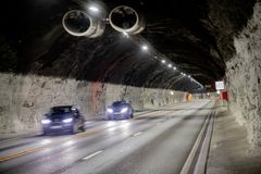 Snart kan Vegvesenet holde to felt åpne i Mastrafjordtunnelen ved ulykker eller andre hendelser. Foto: Bård Asle Nordbø, Statens vegvesen